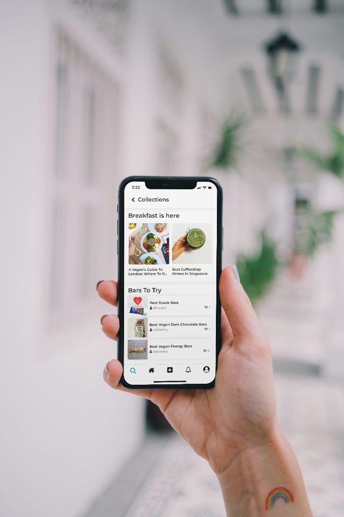 Mobile app development project preview