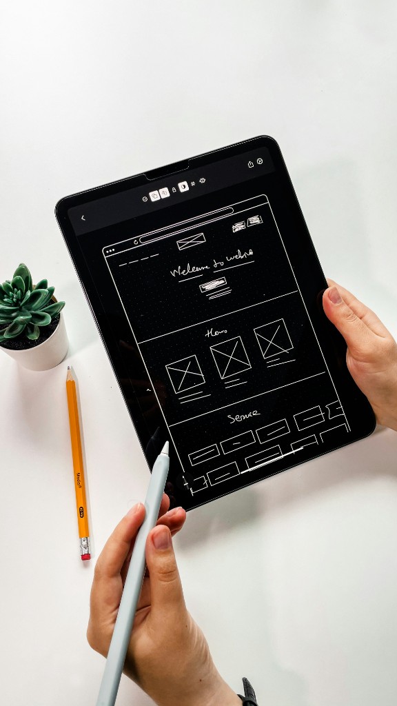 UI and UX design project preview